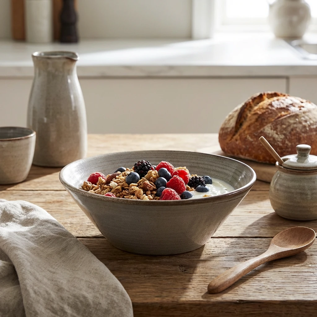 Terra Porcelain Grey Konisk skål 14 cm CN-PG14 by Genware color Sort