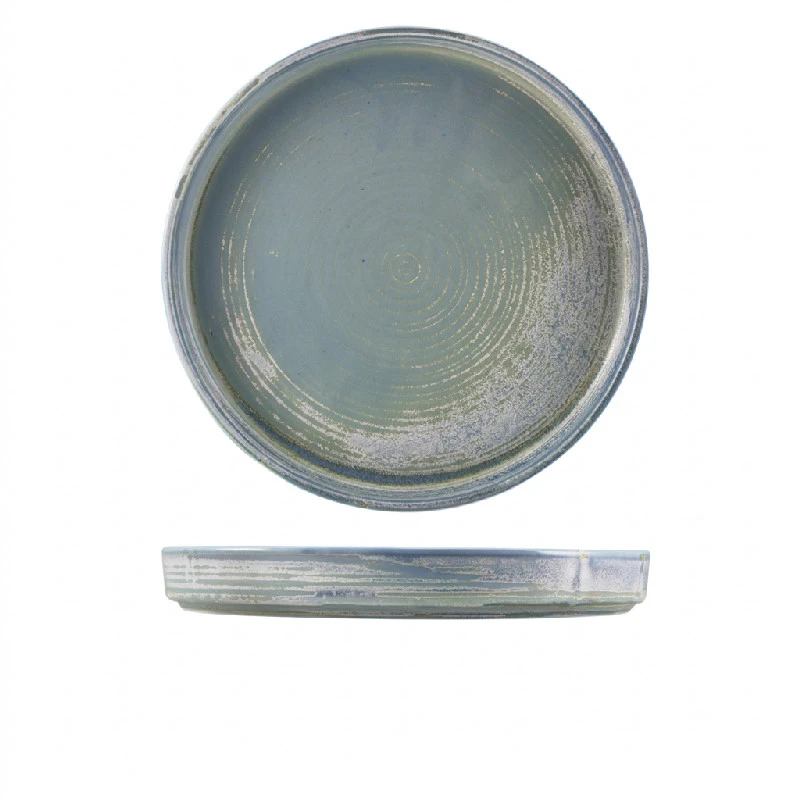 Terra Porcelain Seafoam Præsentationstallerken 26 cm PR-PSF26 by Genware color Sort