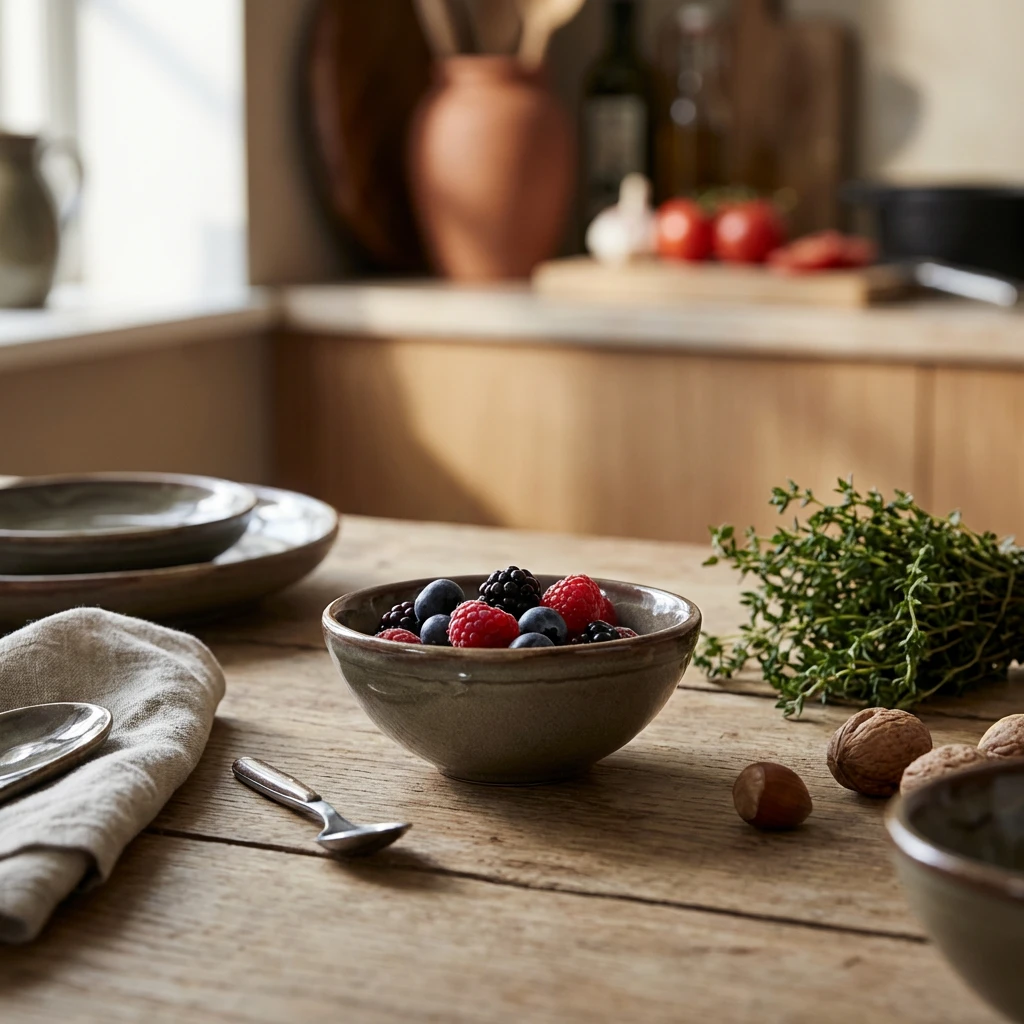 Terra Porcelain Grey Økologisk Ramekin 85ml/ 3oz RAM-PGG3 by Genware color Sort