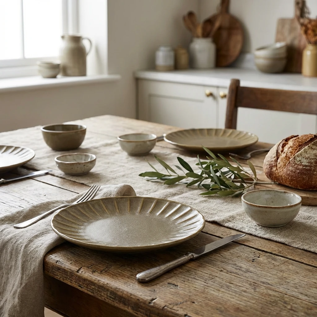 Terra Porcelain Matt Grå bølget coupe-tallerken 26 cm CP-SMG26 by Genware color Sort