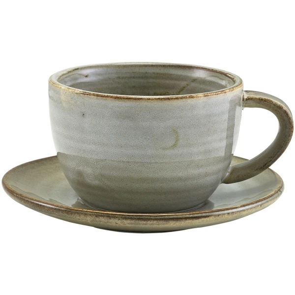 Terra Porcelain Grey Underkopper 14,5 cm SCR-PG14 by Genware color Sort