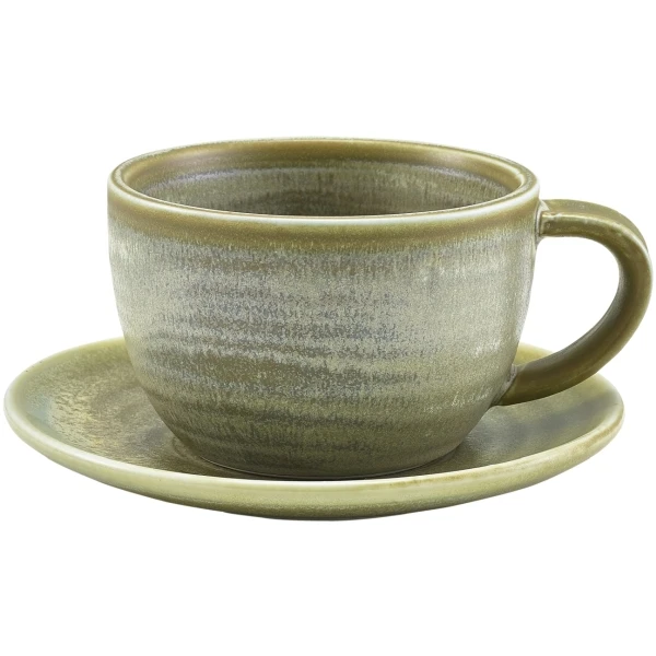 Terra Porcelain Matt Grå Underkop 14,5 cm SCR-PMG14 by Genware color Sort