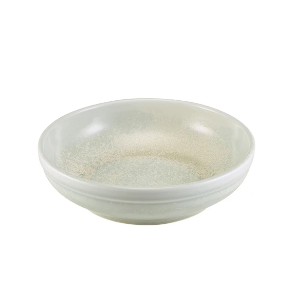 Terra Porcelain Pearl Skål med kant 20 cm CB-PPL20 by Genware color Sort