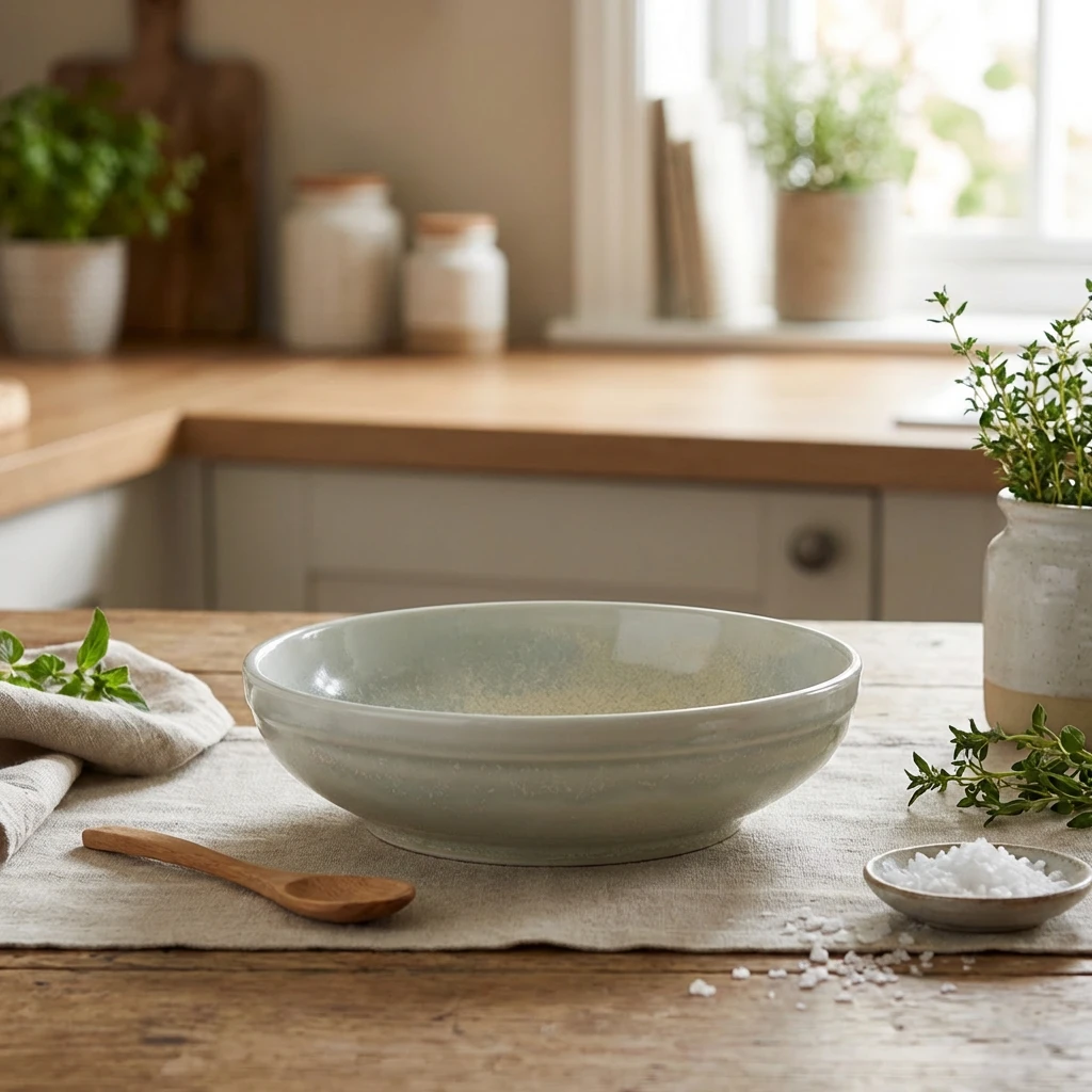Terra Porcelain Pearl Skål med kant 20 cm CB-PPL20 by Genware color Sort