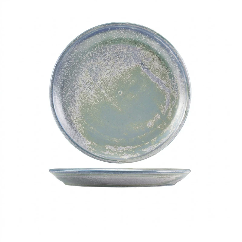 Terra Porcelain Seafoam Koppeltallerken 24 cm CP-PSF24 by Genware color Sort