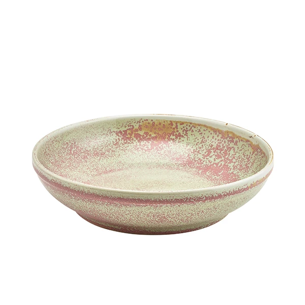Terra Porcelain Rose Skål i coupeform 23 cm CB-PRS23 by Genware color Sort