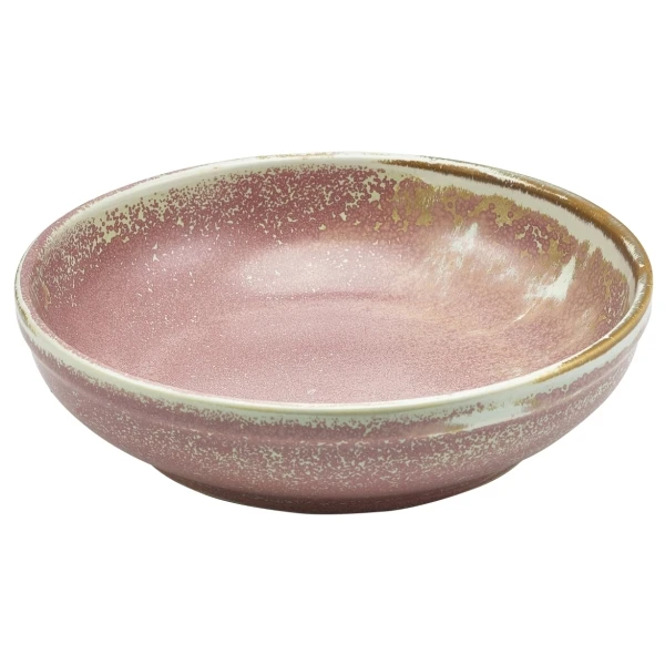 Terra Porcelain Rose Skål i coupeform 23 cm CB-PRS23 by Genware color Sort