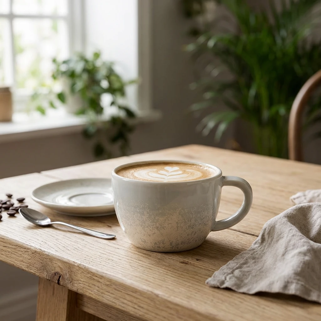 Terra Porcelain Pearl Kaffekop 28,5 cl / 10 oz CUP-PPL28 by Genware color Sort