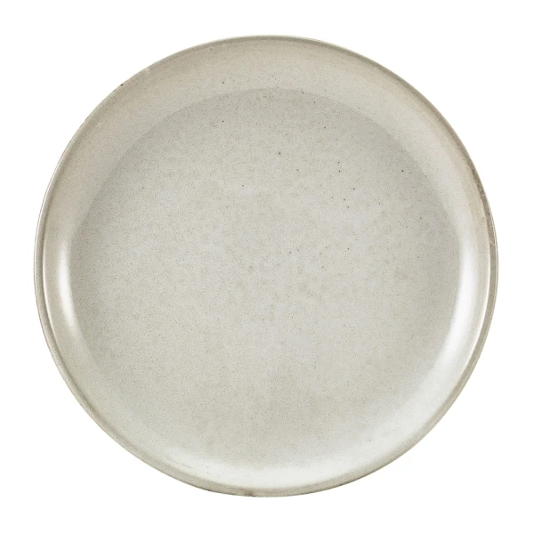 Terra Porcelain Grey Coupe tallerken 24 cm CP-PG24 by Genware color Sort