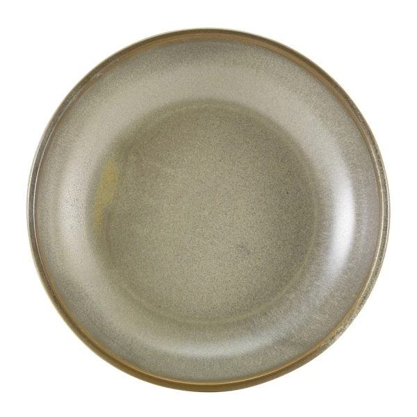 Terra Porcelain Matt Grå Coupe Skål 20 cm CB-PMG20 by Genware color Sort
