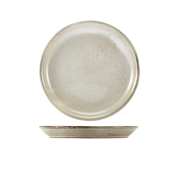 Terra Porcelain Grey Coupe-tallerken 19 cm CP-PG19 by Genware color Sort