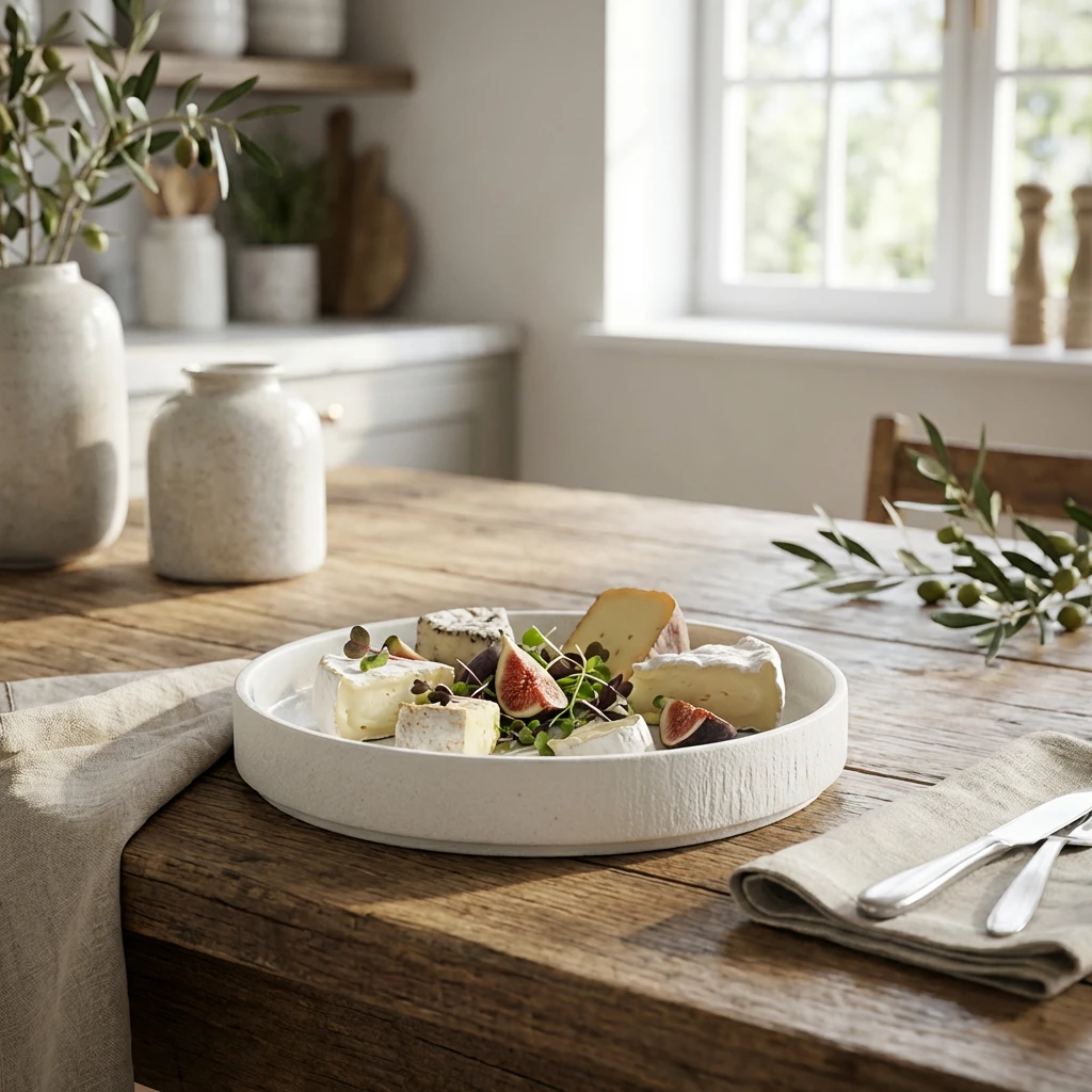 Incise Porcelain Lucine Præsentationsfad 20 cm PR-PLC20 by Genware color Sort