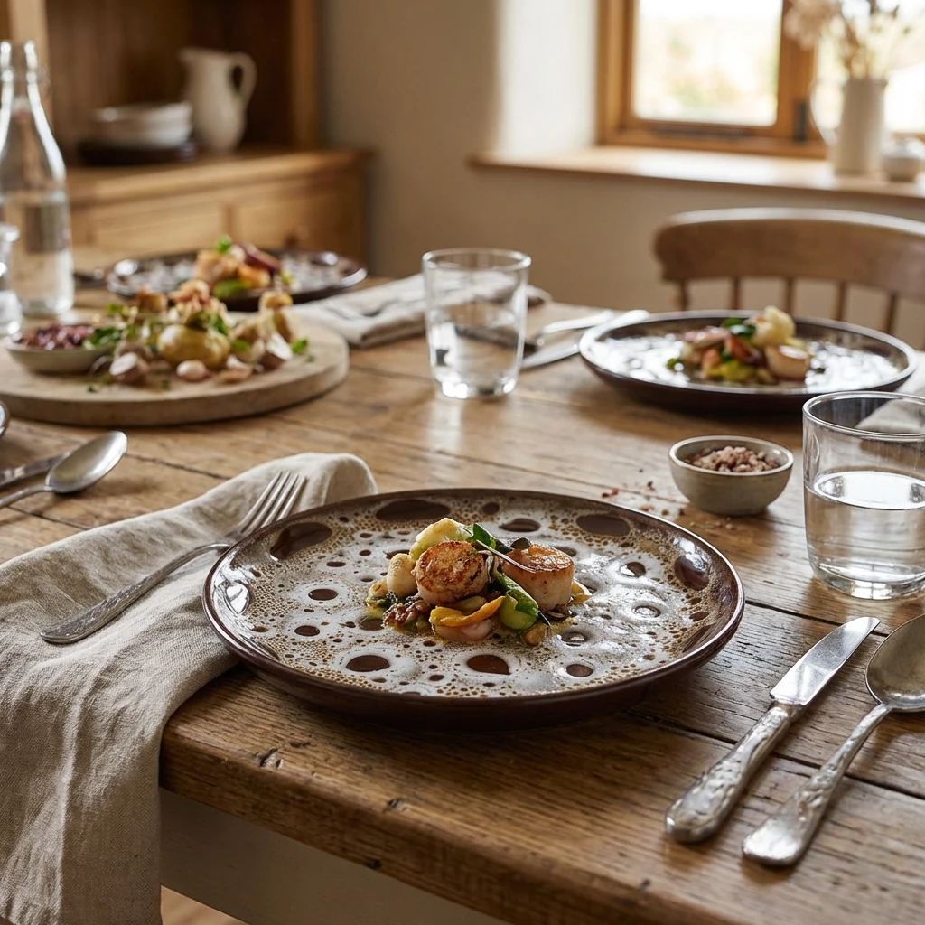 Sabrosa Luna Plate 19,5 cm SBR-PL19LN by Genware color Sort