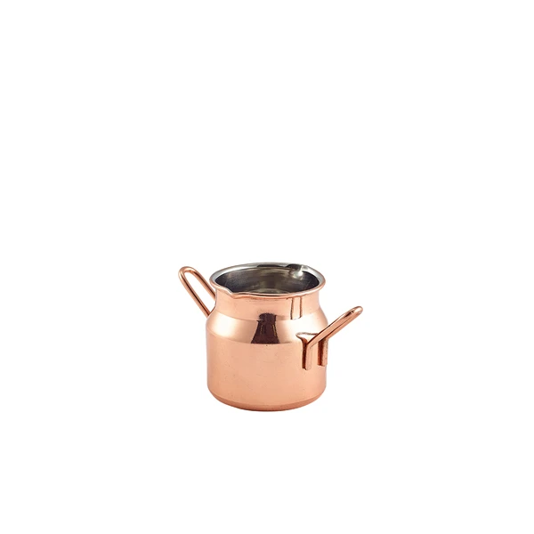 Mini Copper Milk Flødebeholder 2,5 oz MMC25C by Genware color Sort