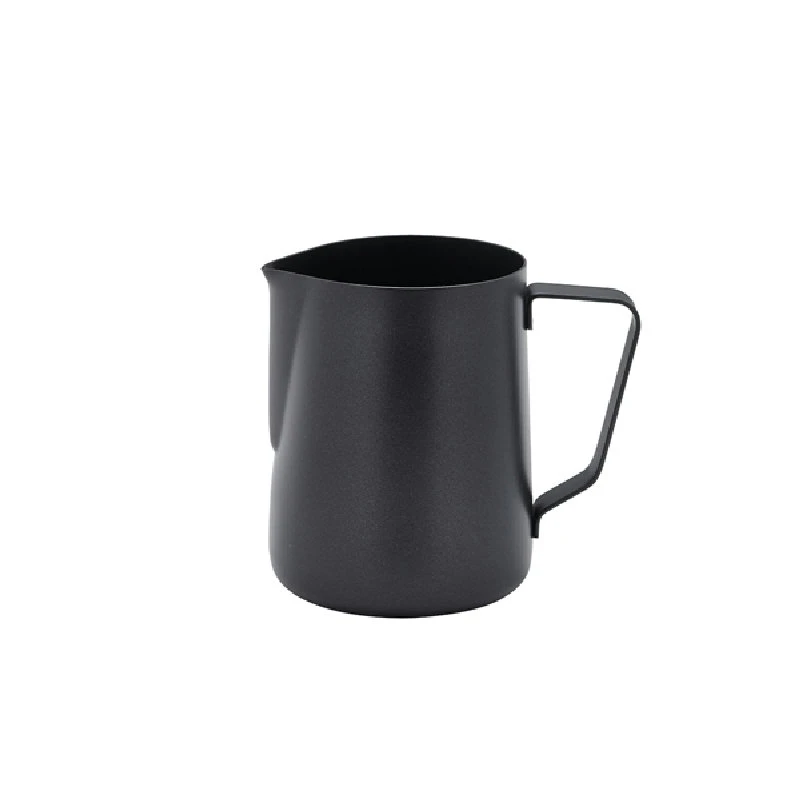 Non-stick sort mælkekande 600 ml/20 oz MJ20BK by Genware color Sort