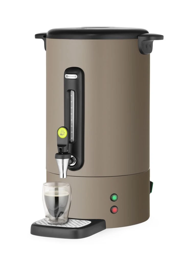 Hendi UNIQ Perkolator Kaffemaskine Taupe 14L 211588 by Hendi color Sort