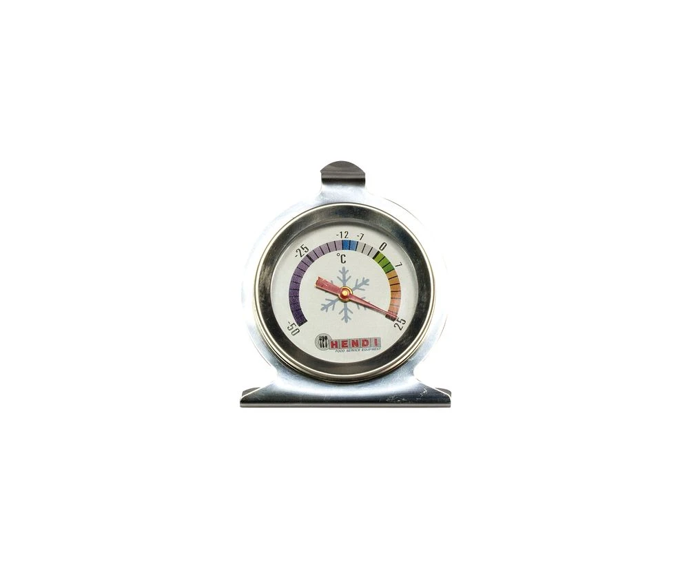 Hendi Køleskabstermometer i Rustfrit Stål 271186 by Hendi color Sort