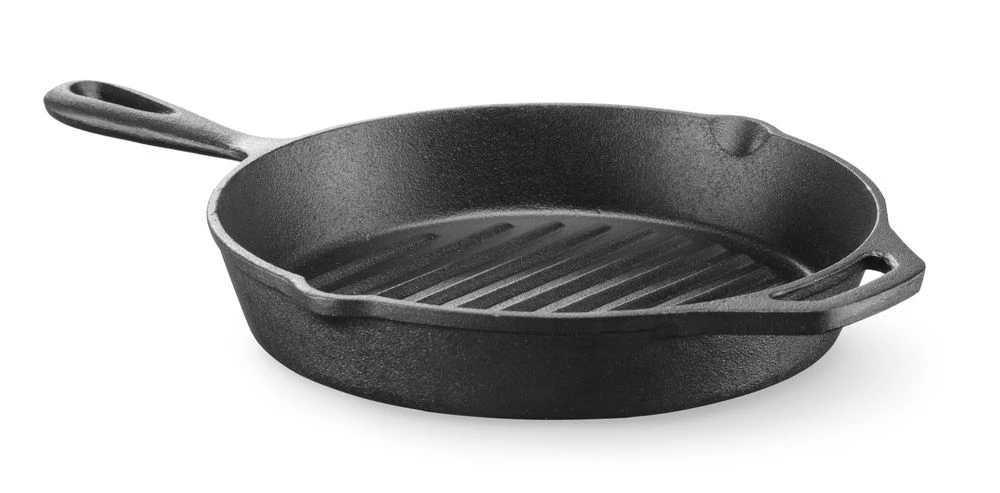Hendi Grillpande i Støbejern Firkantet Metal 629925 by Hendi color Sort
