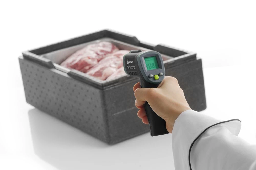 Hendi Infrarødt Termometer Plastik 271148 by Hendi color Sort