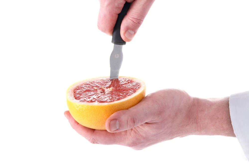 Hendi Grapefrugtkniv Sort Plast/Stål 21cm 856185 by Hendi color Sort