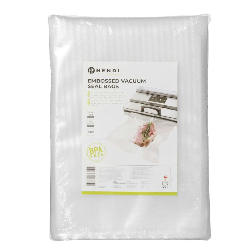 Hendi Vakuumposer Prægede til Vakuummaskine 50 stk 297445 by Hendi color Sort