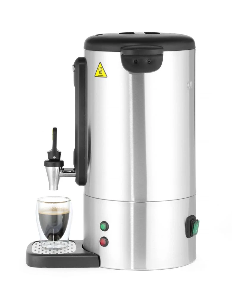 Hendi UNIQ Perkolator Kaffemaskine Sølv 7L 211434 by Hendi color Sort