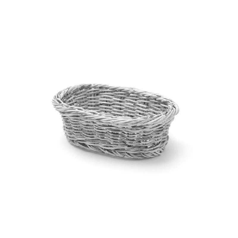 Hendi Brødkurv Oval Plast Lysgrå 426760 by Hendi color Sort