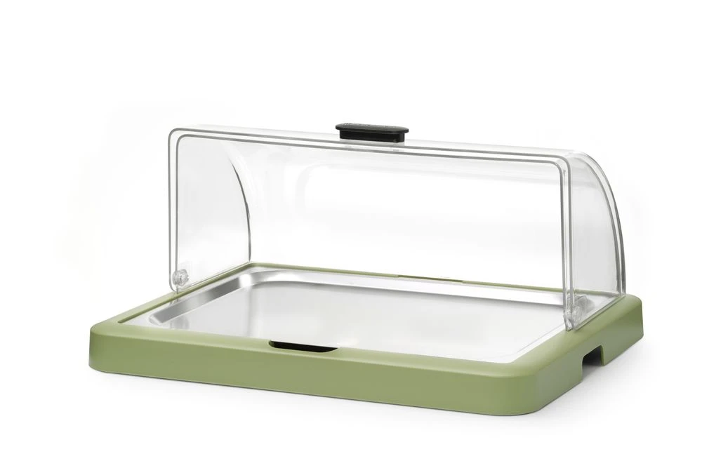 Hendi Roll Top Køledisplay Duo UNIQ Grøn 871966 by Hendi color Sort