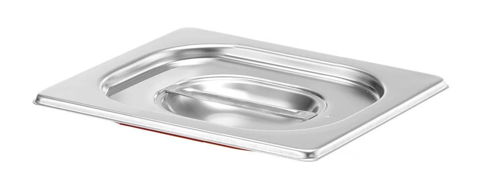 Hendi GN-låg med Silikonemembran Rustfrit Stål GN 1/6 802656 by Hendi color Sort