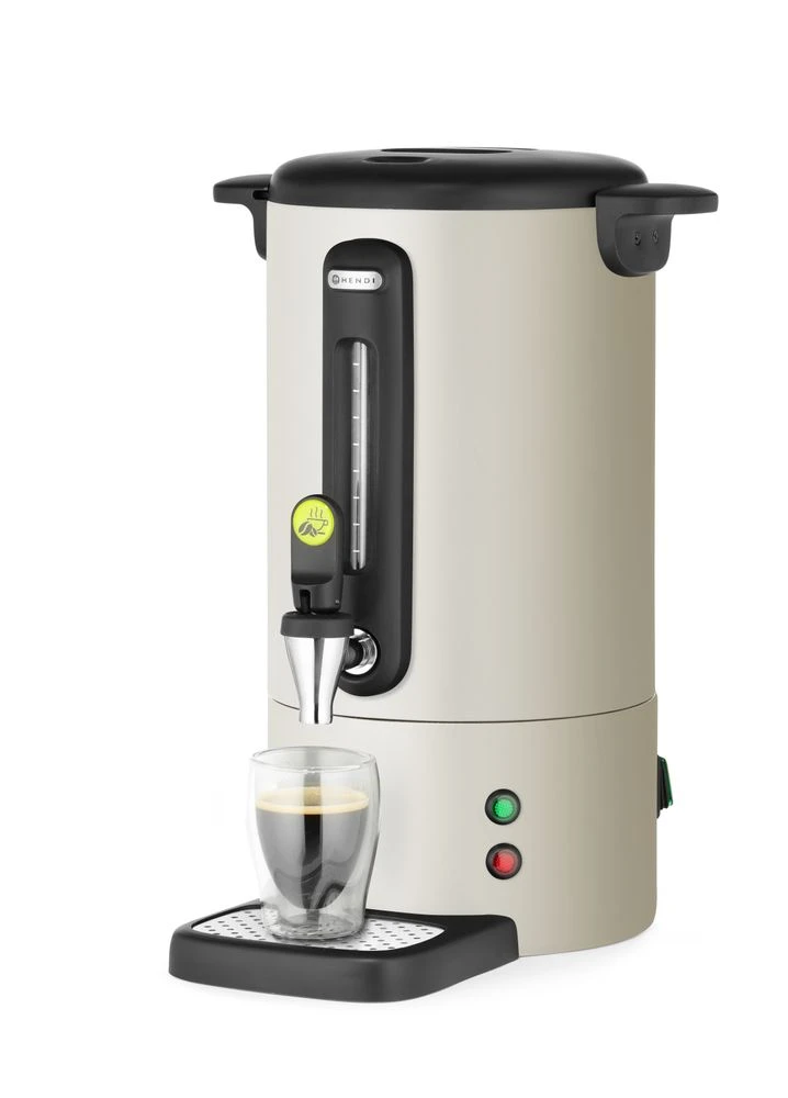 Hendi UNIQ Perkolator Kaffemaskine Creme 7L 211557 by Hendi color Sort