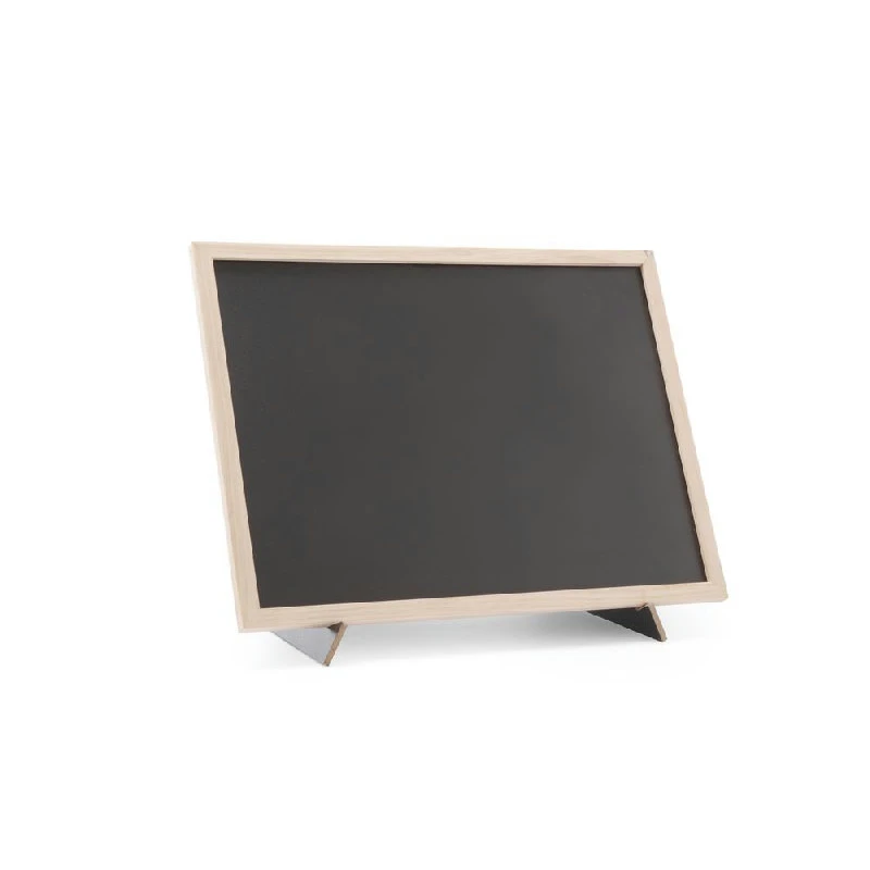 Hendi Bordtavle med fod sort kridttavle 664124 by Hendi color Sort