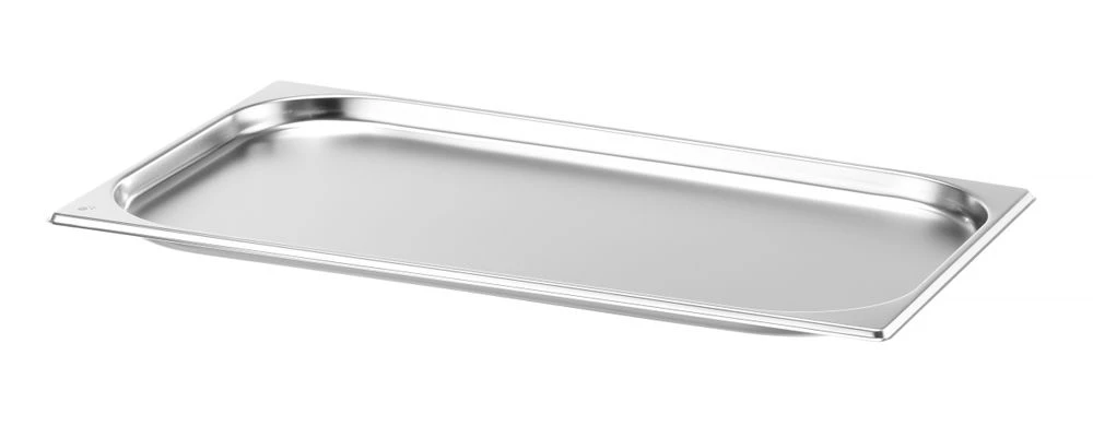Hendi GN 1/1 Kantine Rustfrit Stål 530x325x(H)20 mm 800102 by Hendi color Sort