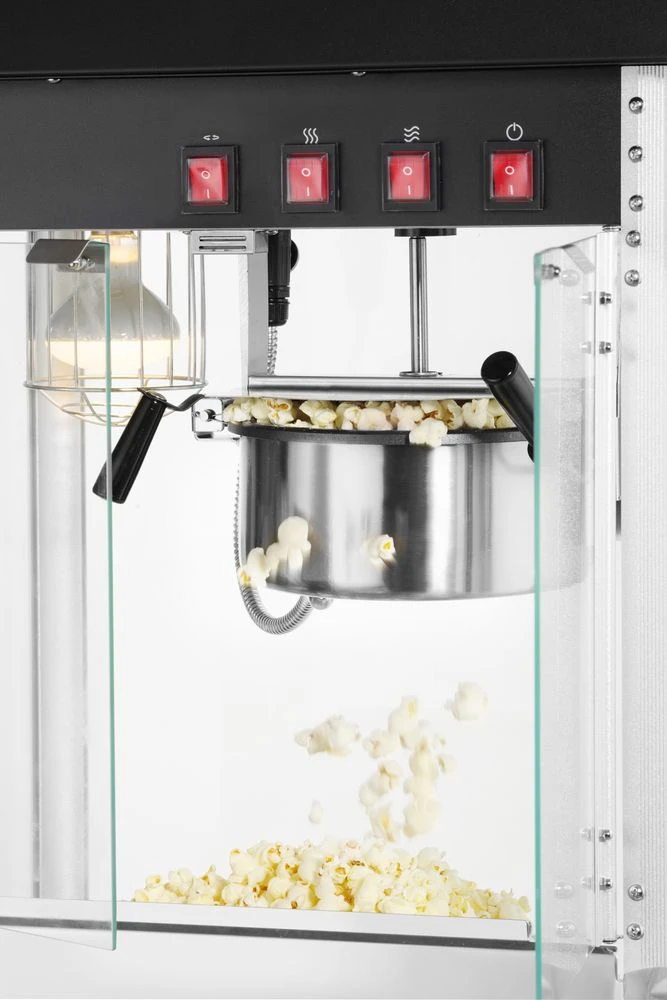 Hendi Popcornmaskine Sort Metal og Glas 282762 by Hendi color Sort