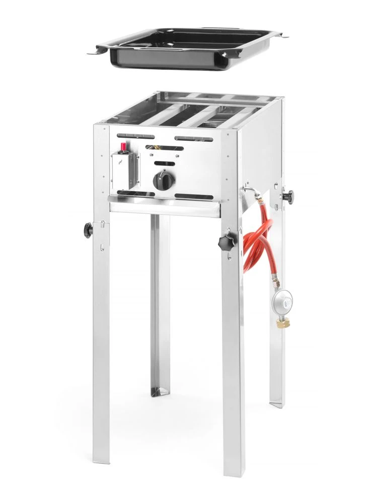 Hendi Grill-Master Mini Gasgrill Metal 154700 by Hendi color Sort