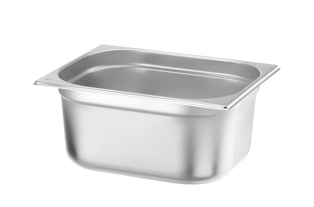 Hendi GN 1/2 Kantine Rustfrit Stål 800348 by Hendi color Sort