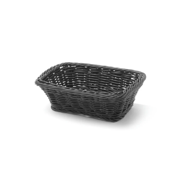 Hendi Brødkurv Sort Plast 25x19cm 426791 by Hendi color Sort