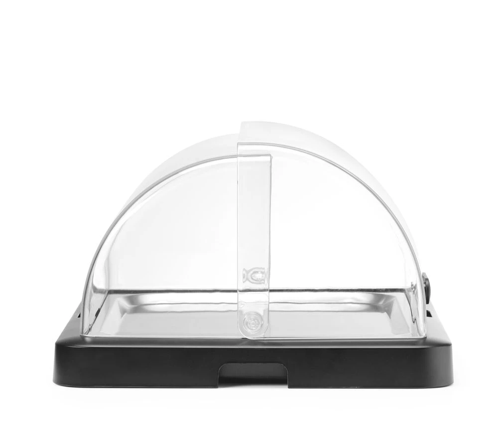 Hendi Duo UNIQ Køledisplay med Roll-top Låg Sort 871805 by Hendi color Sort