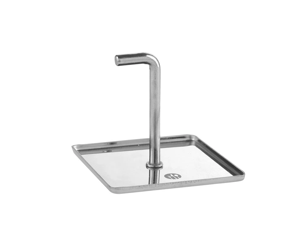 Hendi Madring med Udstopper Firkantet Metal 512227 by Hendi color Sort