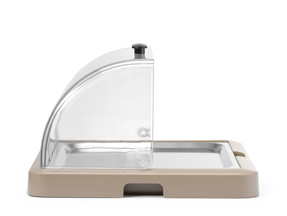 Hendi UNIQ Kølebuffet Duo med Roll-top Beige 871942 by Hendi color Sort
