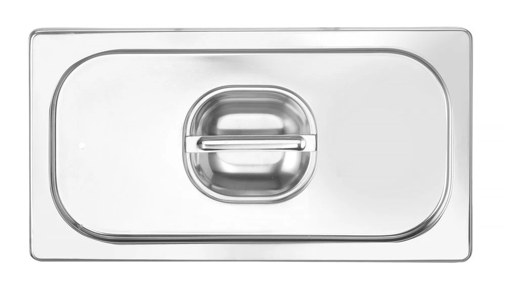Hendi GN-låg med Silikonekant Lufttæt 1/3 Rustfrit Stål 802632 by Hendi color Sort