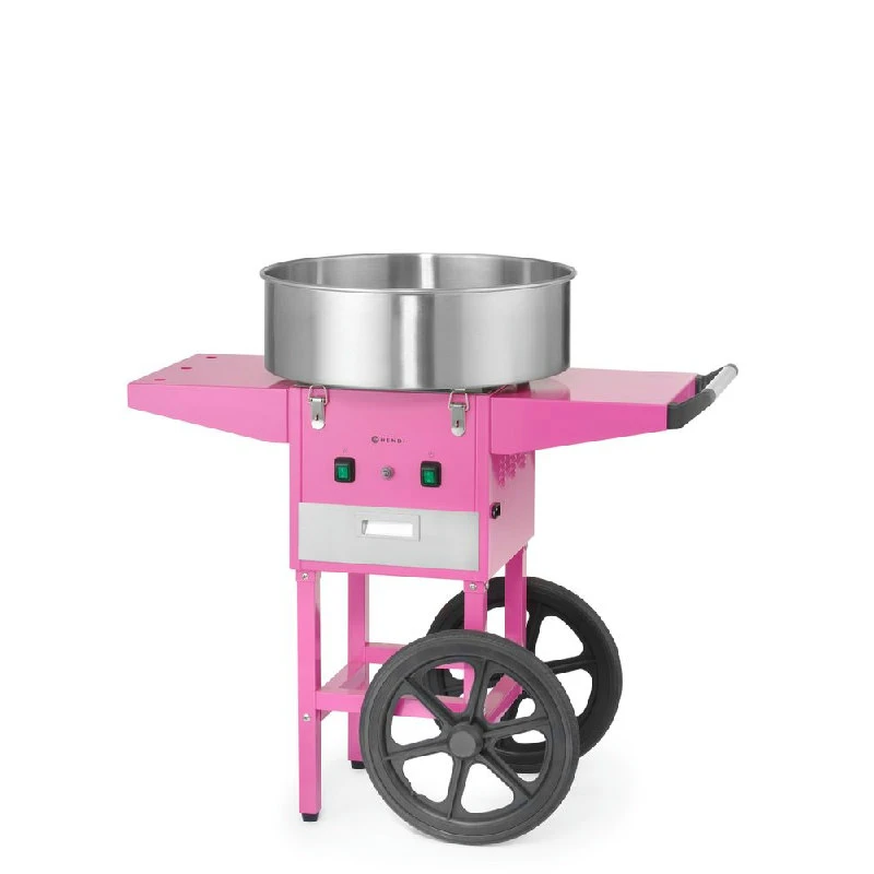 Hendi Candyfloss maskine Lyserød Metal 282809 by Hendi color Sort