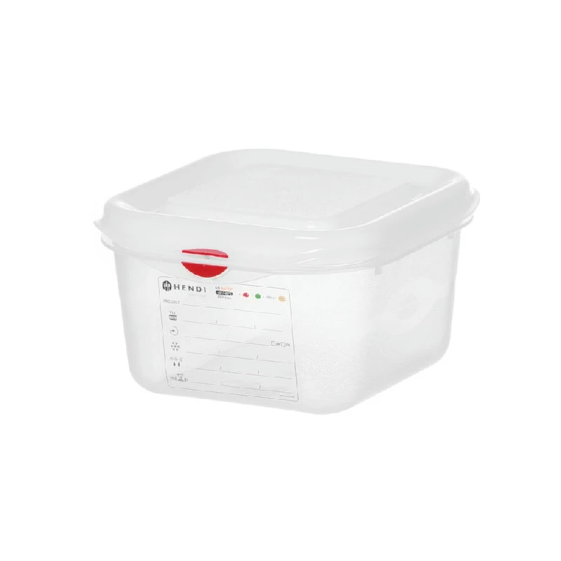 Hendi GN 1/6 Kantine Polypropylen Transparent 65mm 873168 by Hendi color Sort