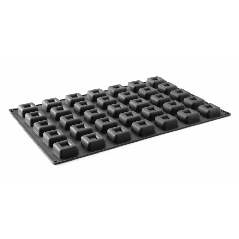 Hendi Silikoneform Firkantet 1 stk 677261 by Hendi color Sort
