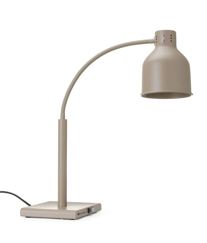 Hendi Varmelampe Fleksibel Beige 1 stk 273739 by Hendi color Sort