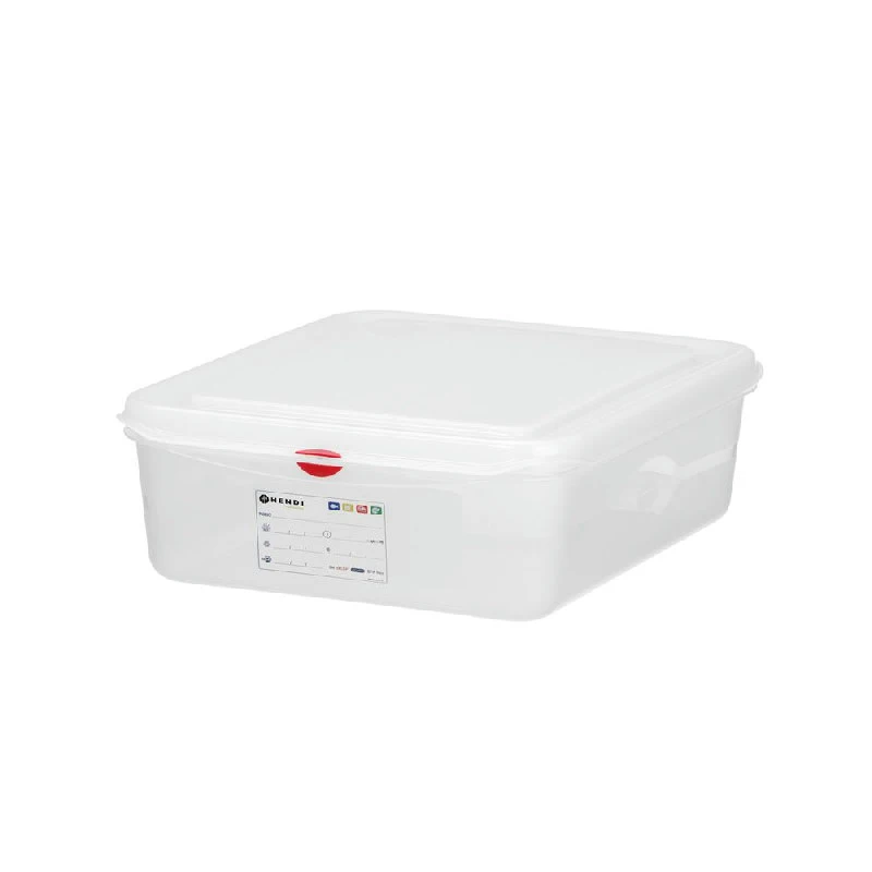 Hendi GN 1/2 Kantine Polypropylen Transparent 873267 by Hendi color Sort