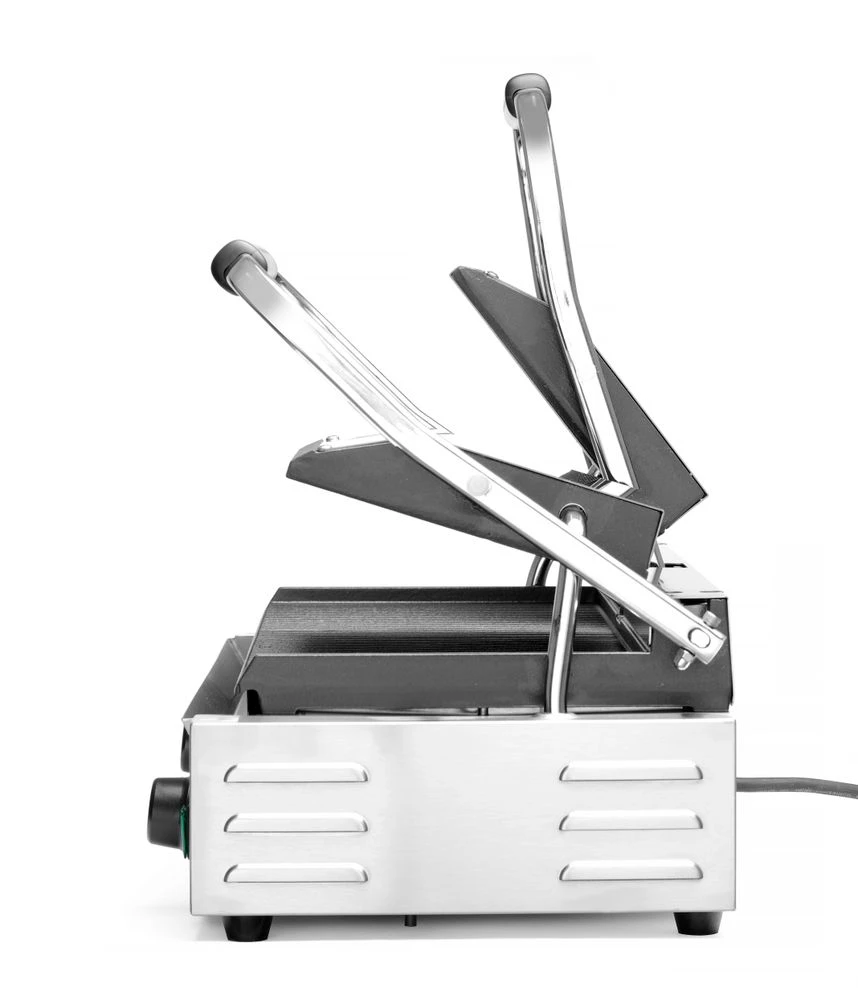Hendi Kontaktgrill Dobbelt Rillet/Rillet 263709 by Hendi color Sort