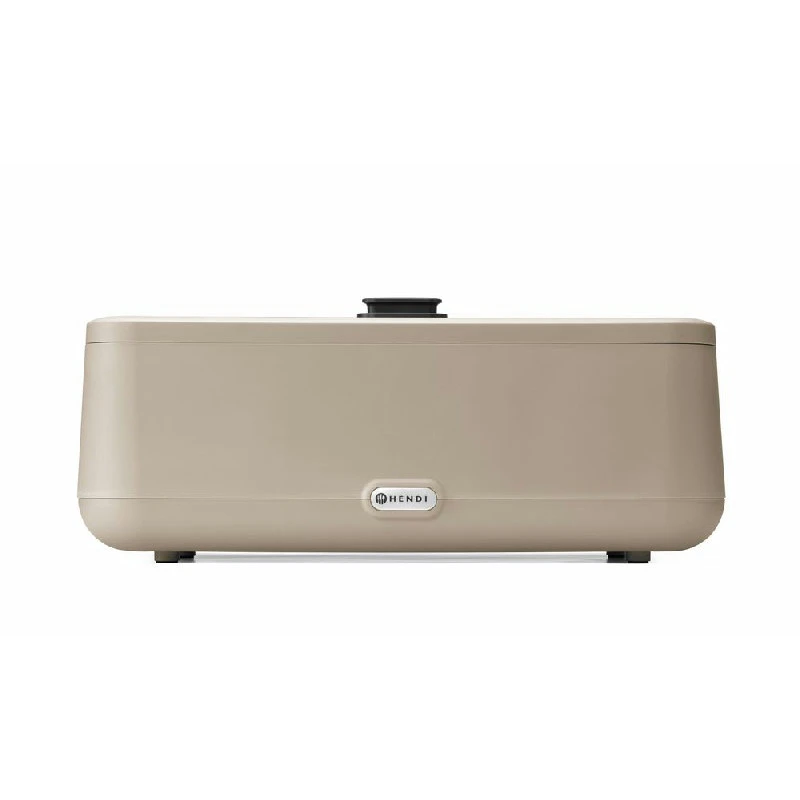 Hendi UNIQ Chafing Dish Beige GN 1/1 Glaslåg 700W 470442 by Hendi color Sort