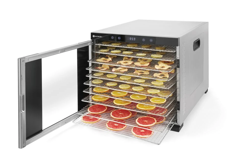 Hendi Profi Line Dehydrator og Tørreovn 10 bakker 229026 by Hendi color Sort