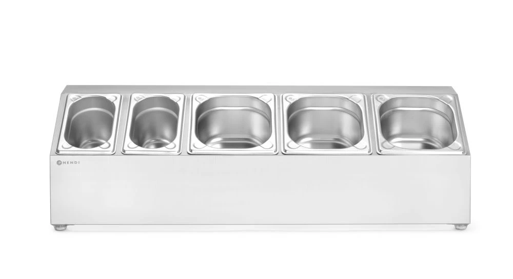 Hendi GN-beholder Holder til Gastronorm 820049 by Hendi color Sort
