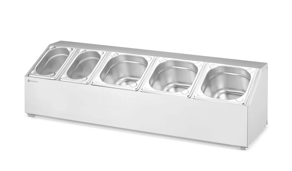 Hendi GN-beholder Holder til Gastronorm 820049 by Hendi color Sort